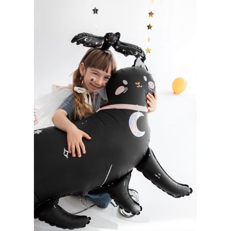 Balon Folie Pisica Neagra | Party Deco | XXL - imagine 3