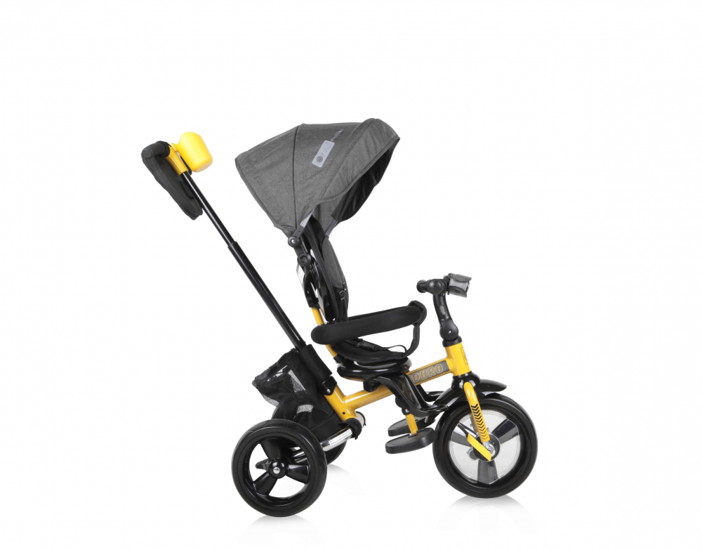 Tricicleta Lorelli Enduro 4 in 1, Galben-Negru - imagine 2