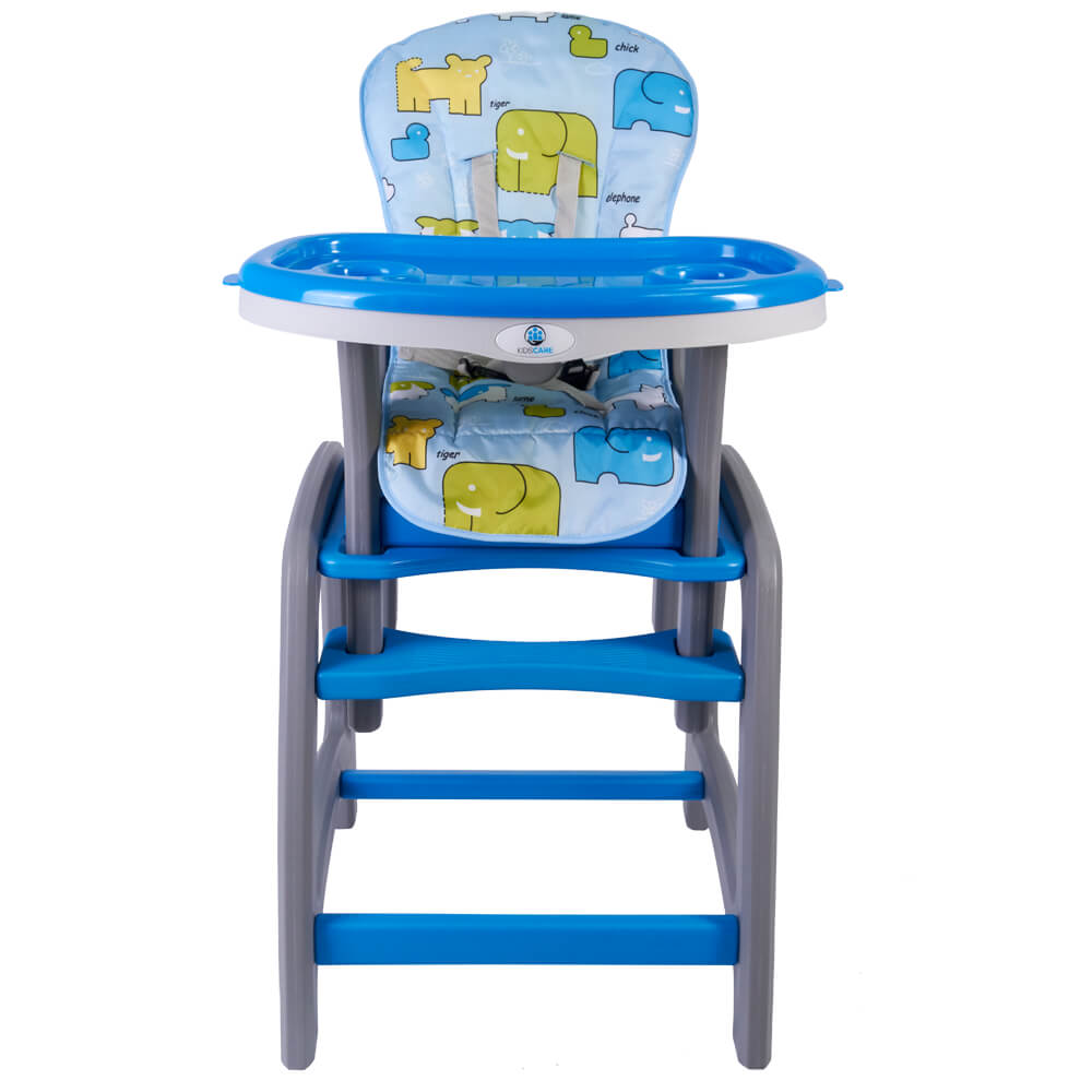 Scaun de masă multifuncțional Kidscare Albastru