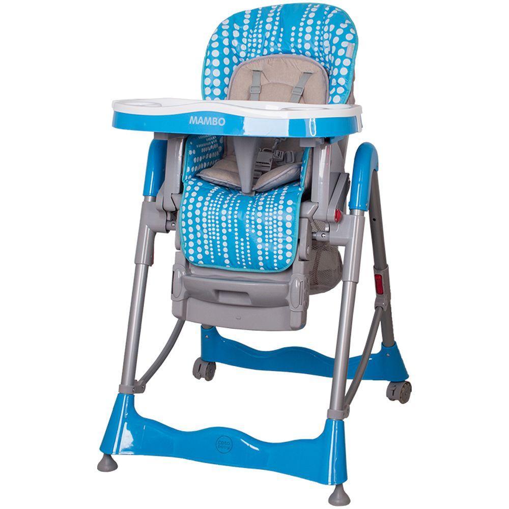 Scaun de masă Coto Baby Mambo Turquoise, Multifuncțional - imagine 4