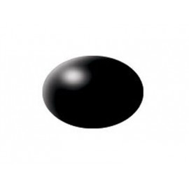Revell Aqua Black Silk - Vopsea Acrilică rapidă