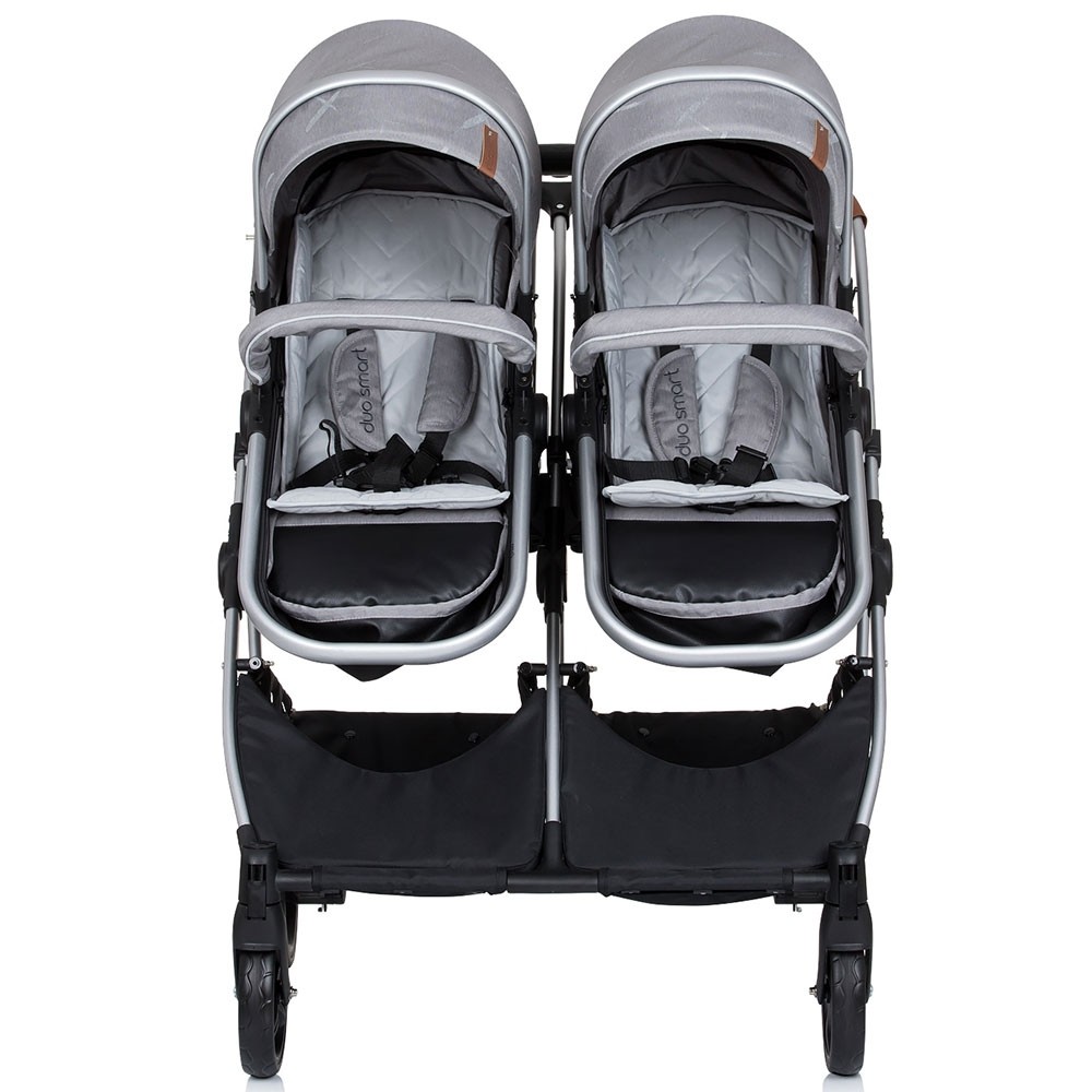 Chipolino Duo Smart 2 in 1 Anthracite Carucior Gemeni - imagine 4