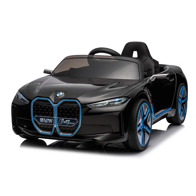 Mașinuță Electrică BMW I4 Black 12V - imagine 5