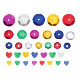 Mini Confetti Moje Bambino - 15g, 5 Forme și Culori - imagine 3