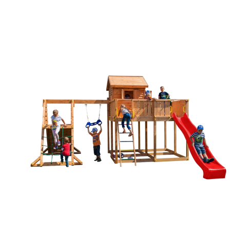 Complex joaca lemn Fungoo MY SPACE XL SPIDER - imagine 2