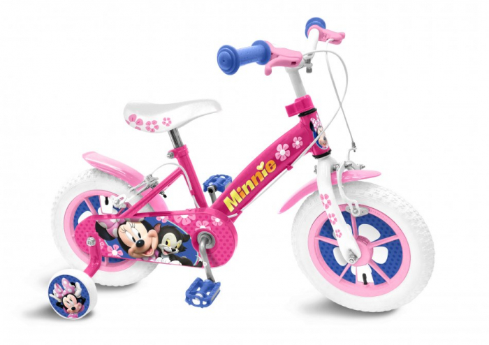 Bicicleta Stamp Minnie 12 inch, Multicolor