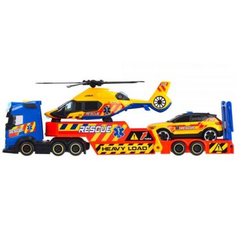 Dickie Toys Set Salvare 40cm cu 3 Vehicule - imagine 3