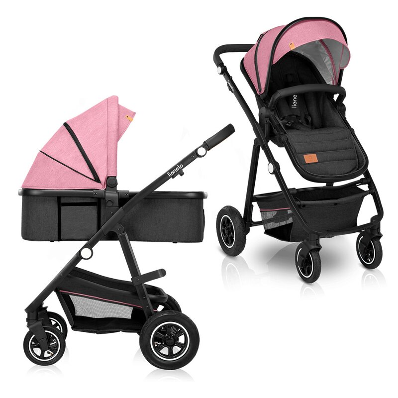 Carucior 2 in 1 Lionelo Amber Roz