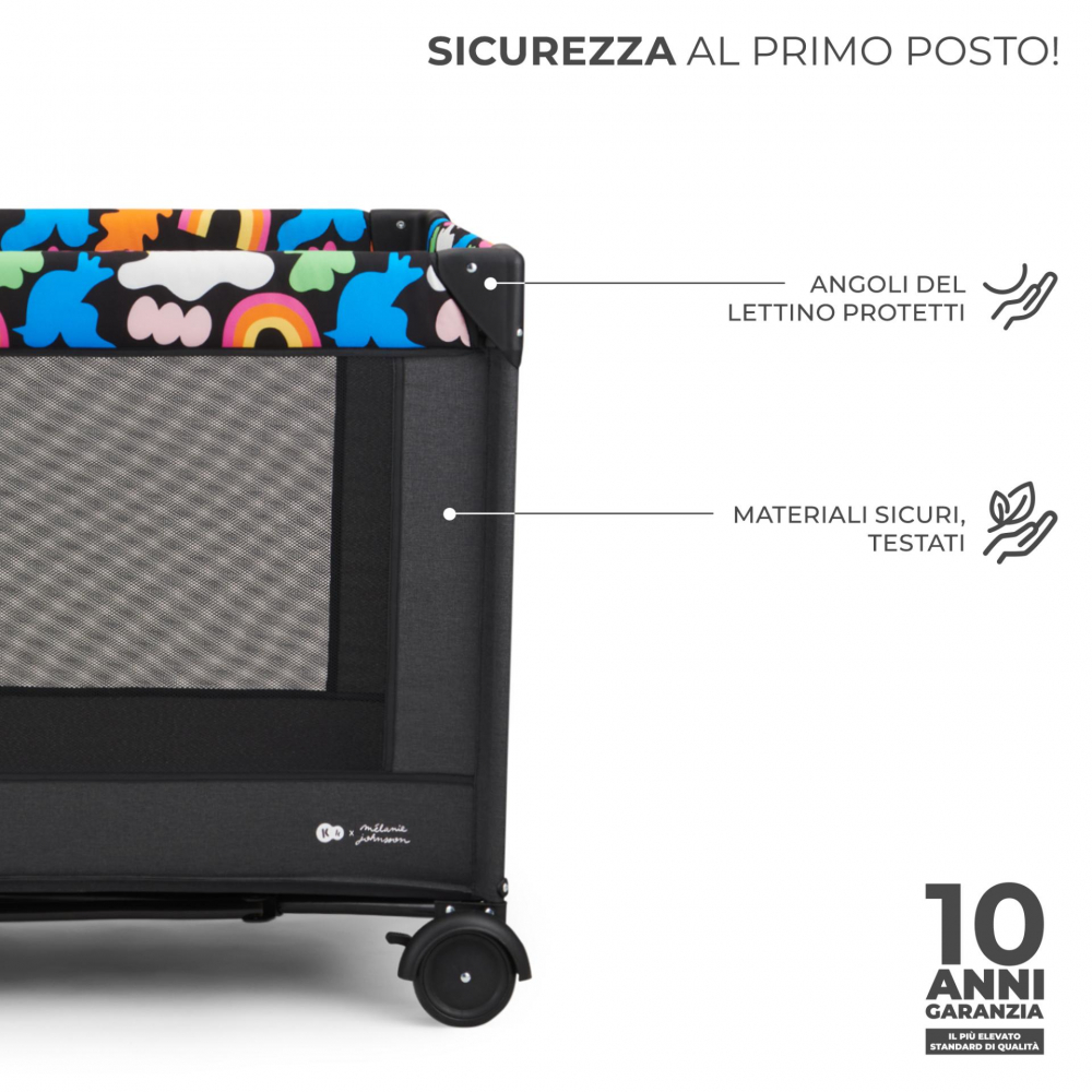 Pătuț Kinderkraft Joy 2 Pliabil cu Transport - imagine 6