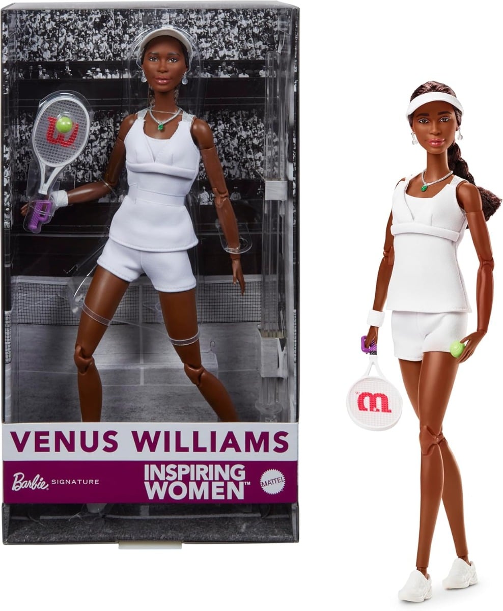 Papusa Barbie Venus Williams - Inspiratie Tenis