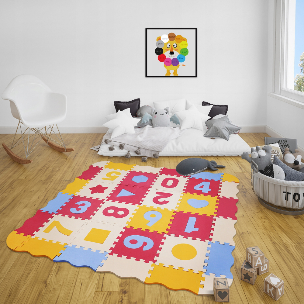 Covor Puzzle Educational Matadi din Spuma EVA - imagine 4