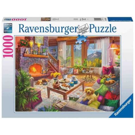 Ravensburger Puzzle Cabana Cozy 1000 Piese - imagine 2