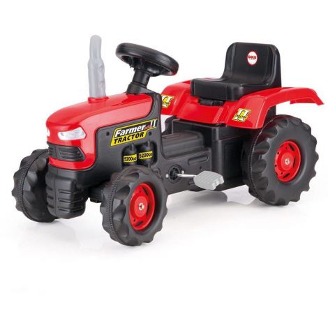 Tractor cu pedale Dolu, rezistent, claxon