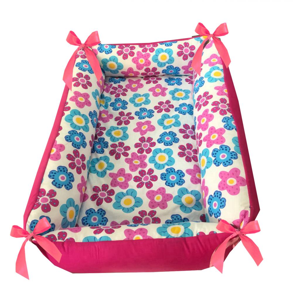 Reductor Pat Bebe Nest Floricele Roz Deseda - imagine 2