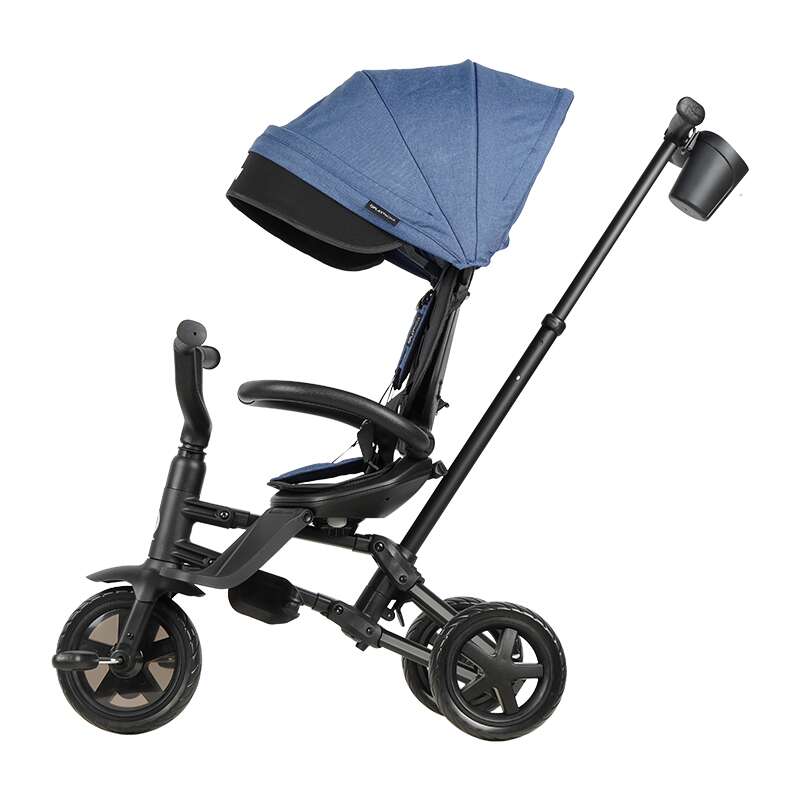 Tricicleta Qplay Nova Niello, Albastru, Ultrapliabilă - imagine 10