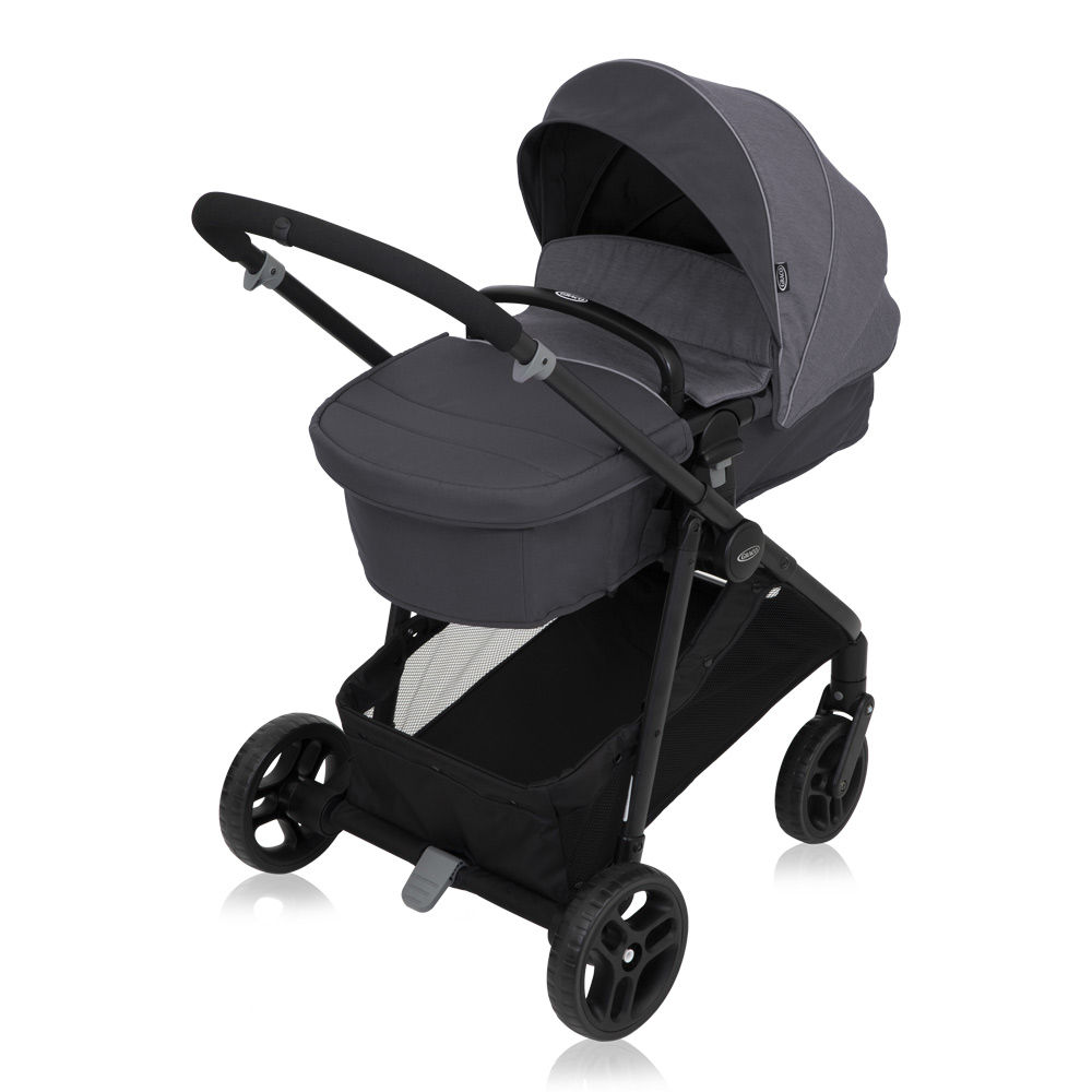 Graco Transform 2 in 1 Slate - Carucior Modulabil - imagine 3