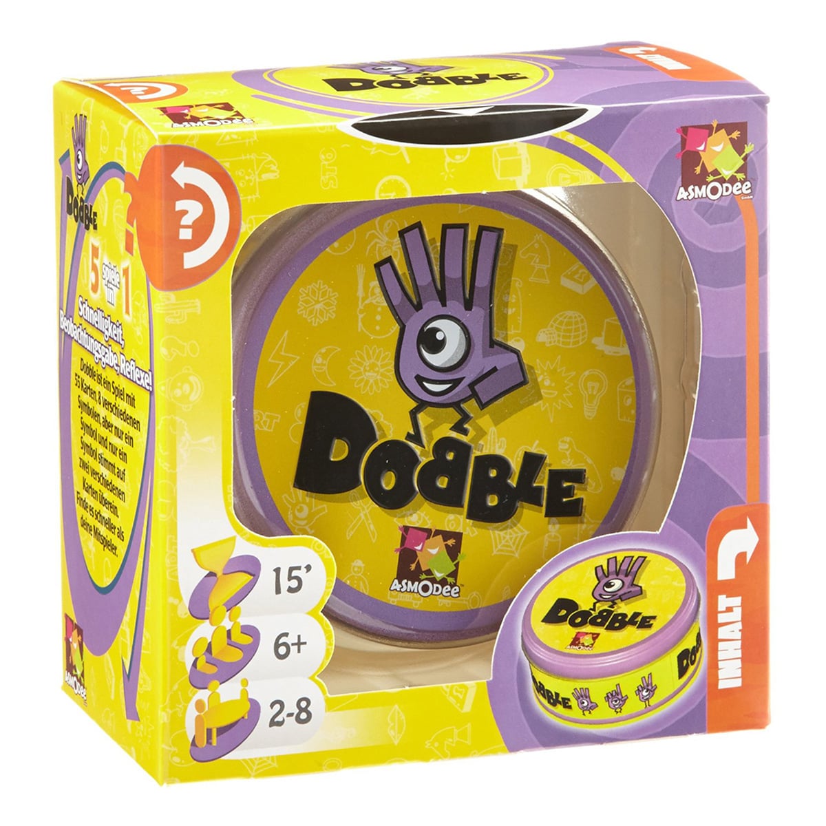 Joc de Societate Dobble Asmodee - Joc de Rapiditate