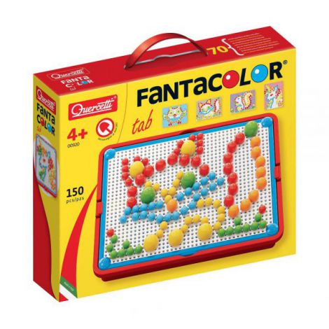 Quercetti FantaColor Tab - Joc de Creativitate si Mozaic