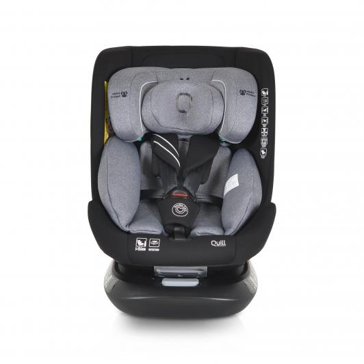 Scaun Auto Cangaroo Quill i-Size, Rotativ 360°, Grey