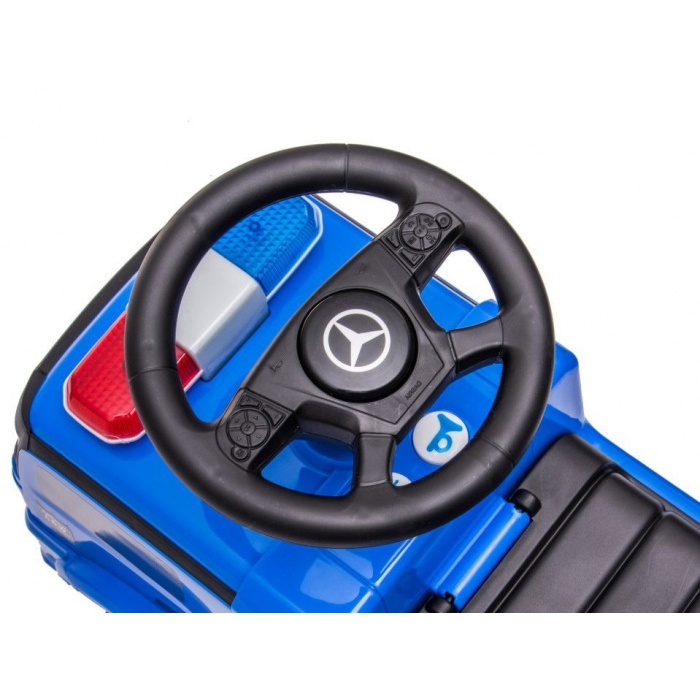 Masinuta Pedale Ecotoys Mercedes Politie Albastru - imagine 4