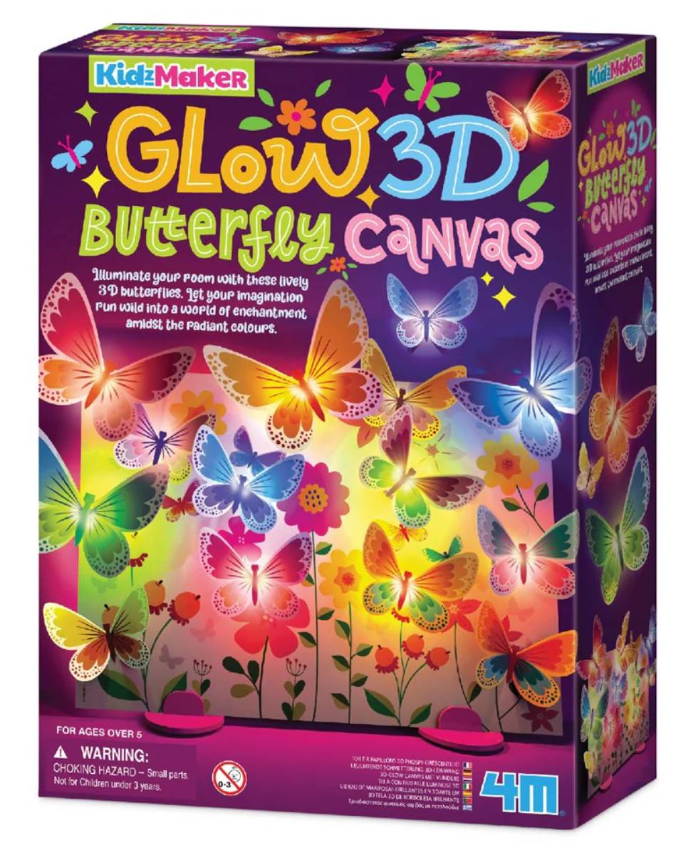 Set 4M Panou Luminos Fluturi 3D Kidzmaker