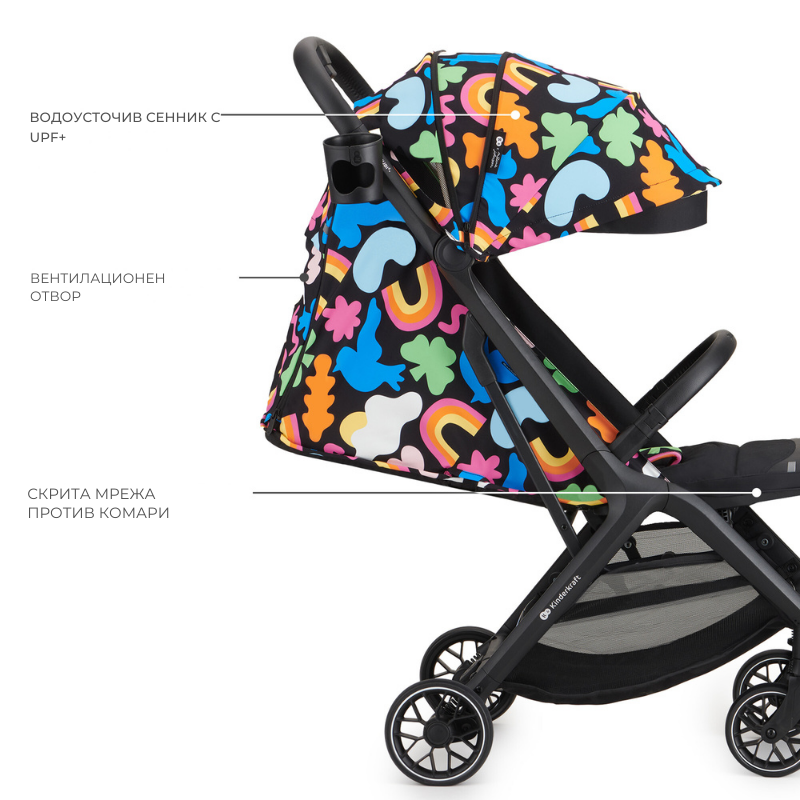 Kinderkraft Nubi 2 Carucior Pliabil Compact - imagine 5