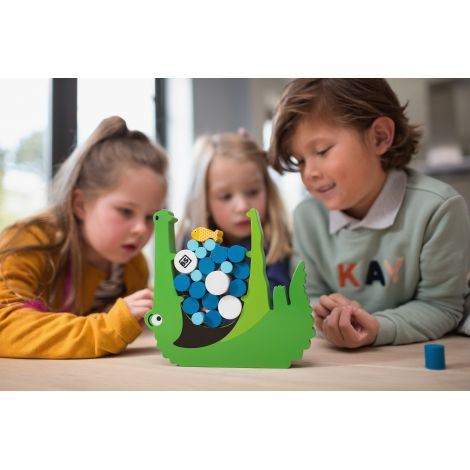 Joc de Echilibru Crocodil BS Toys - Abilități și Distracție - imagine 2