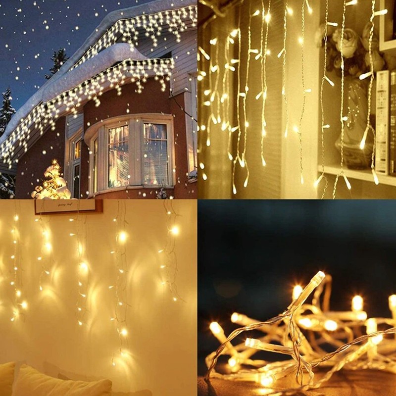 Home Perdea LED 200 Lumi Alb Cald - Decor Magic Copii - imagine 2