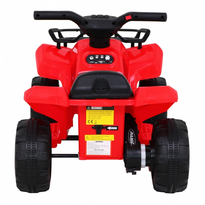 ATV Electric Ramiz Storm Rosu pentru Copii - imagine 7