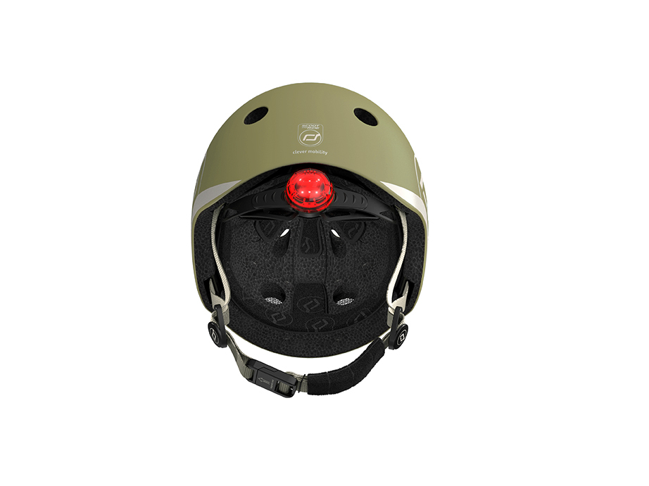 Cască Scoot Ride cu reglare magnetică LED - imagine 5