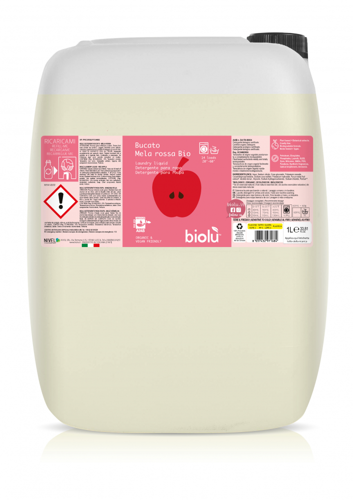 Detergent Ecologic Biolu 20L Mere Roșii