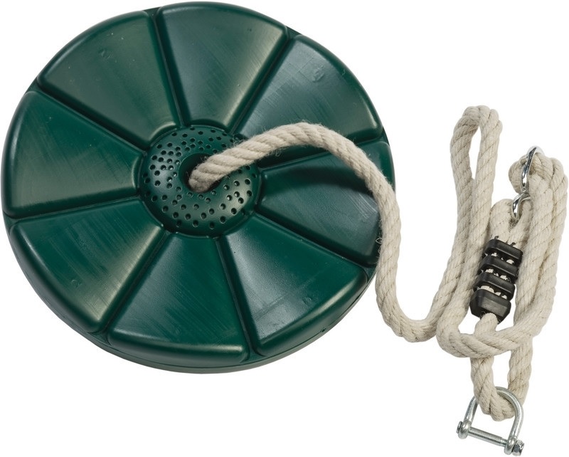 Leagan rotund Monkey KBT, plastic verde, sigur - imagine 2