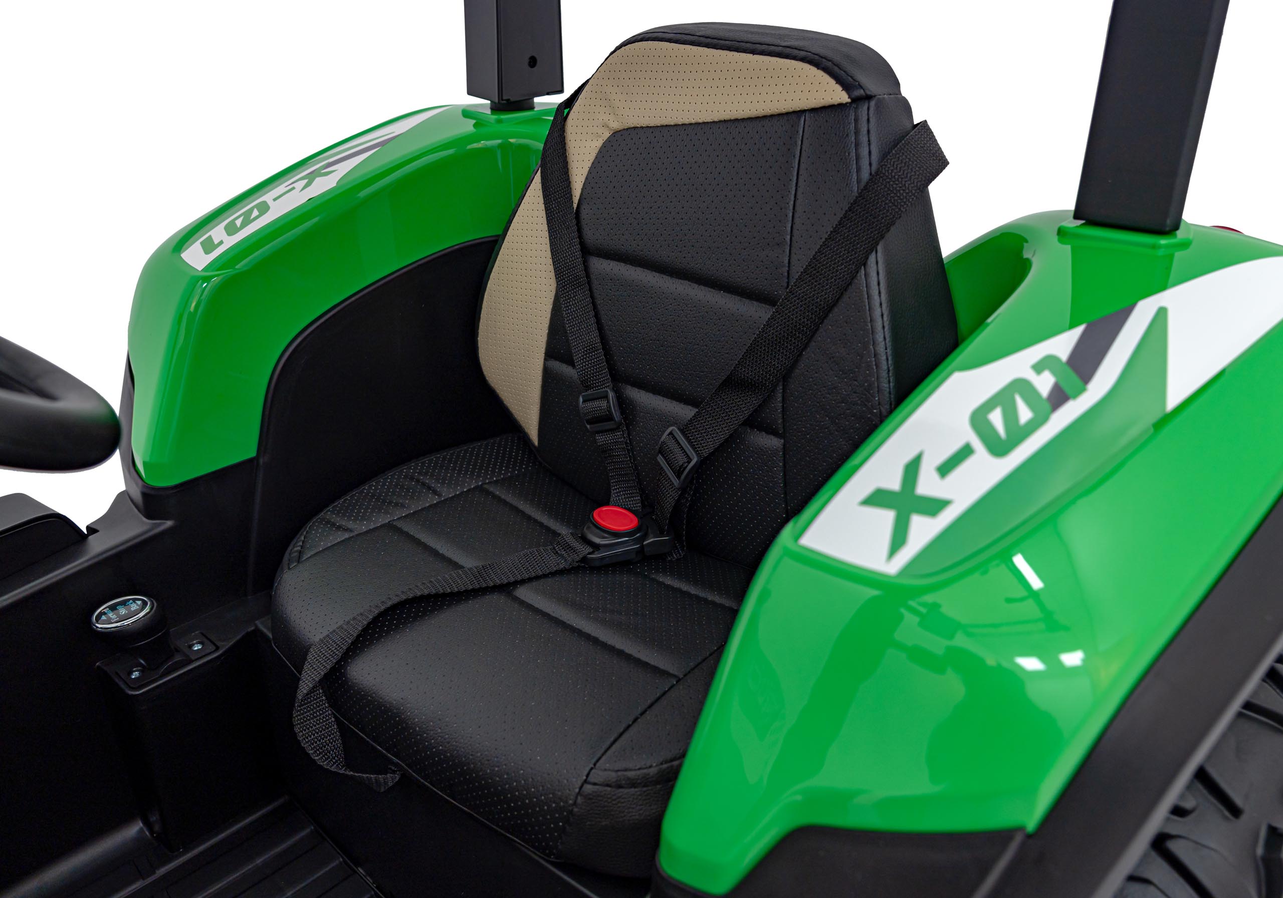 Tractor Electric Blast Z 24V cu Remorca Verde - imagine 6