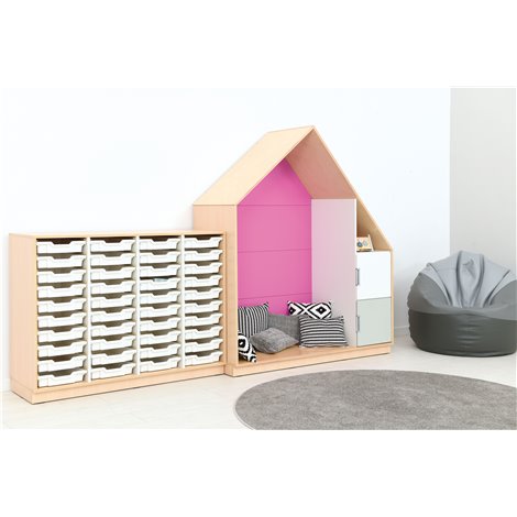 Set Mobilier Quadro 159 Moje Bambino | Organizare - imagine 4