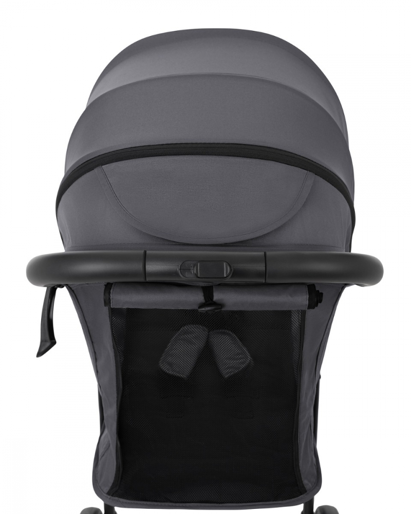 Carucior Sport KikkaBoo Alexa, Spatar Reglabil, Gri - imagine 5