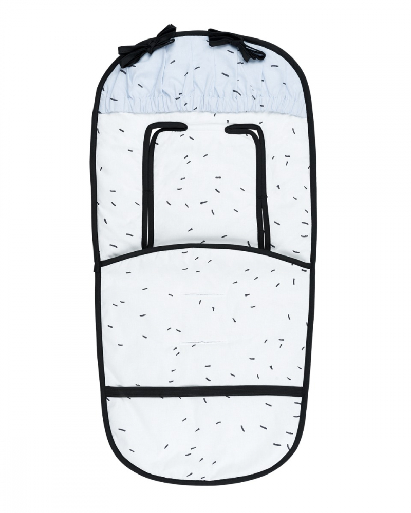 Saltea Carucior KikkaBoo Bear Blue, Confort Maxim - imagine 2