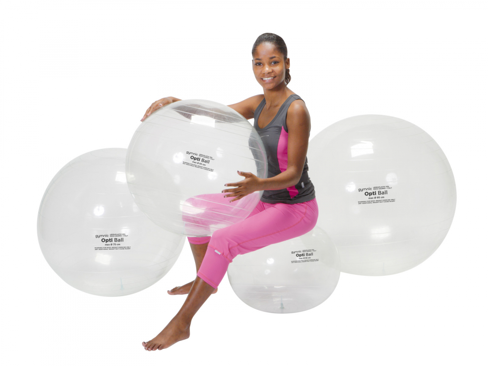 Minge Fizioterapie Transparenta Gymnic 95cm - imagine 4
