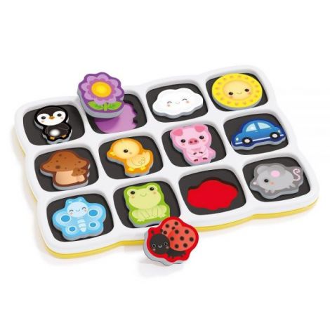Quercetti Smart Puzzle - Culori și Cuvinte 1-4 Ani - imagine 3