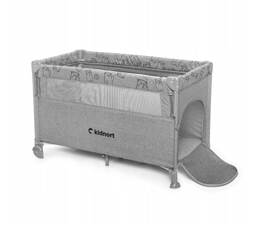 Kidnort Patut Pliabil 3-in-1 pentru Copii - imagine 2