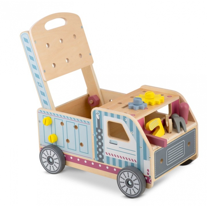 Antepremergator Ricokids Tool Truck din Lemn - imagine 2