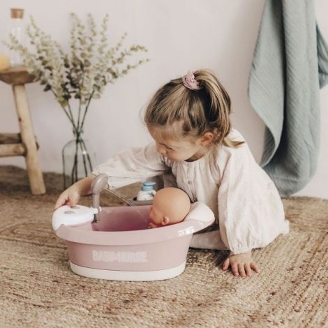 Smoby Baby Nurse Baleno Bath - Cadita cu hidromasaj - imagine 8