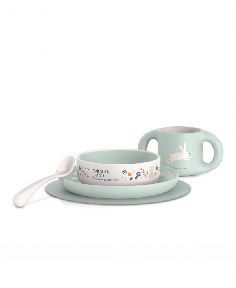Set Masa Suavinex Albastru +6 luni Go Natural - imagine 6