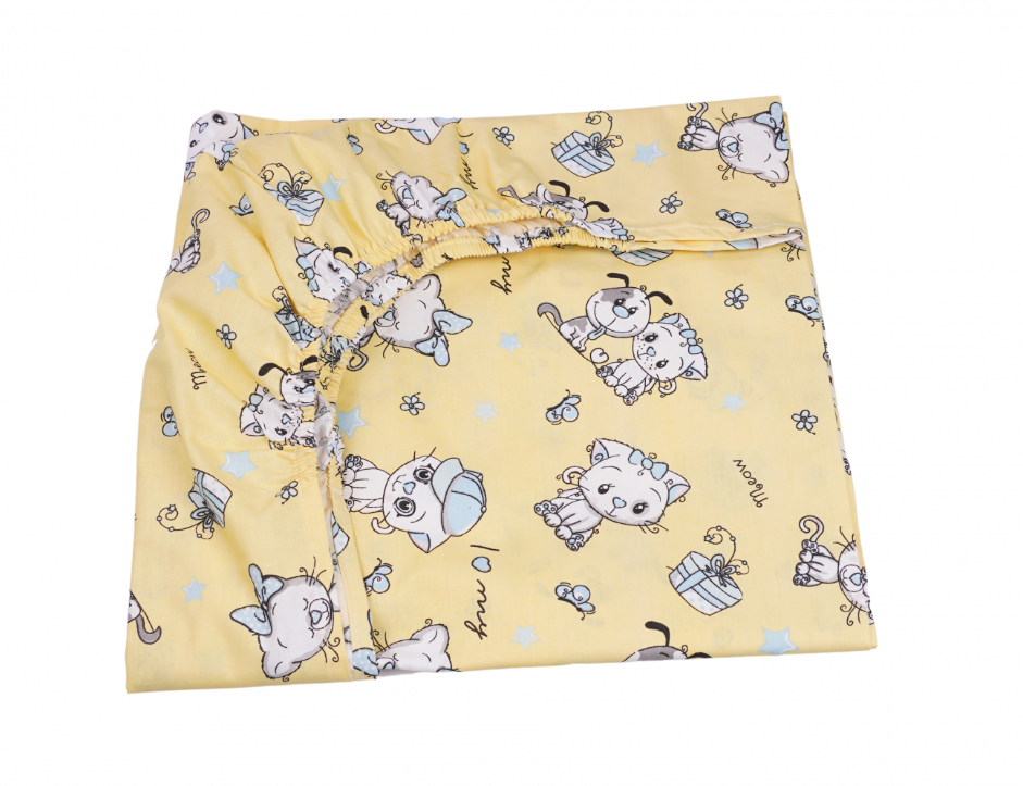 Lenjerie Patut Pisicute Confort Family - Bumbac Sigur - imagine 2