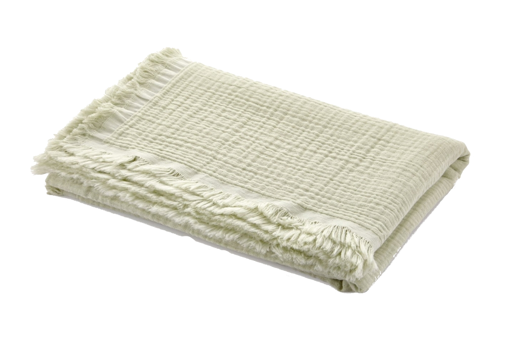 Paturica Muselina BabyJem 120x84 cm Crem - imagine 2