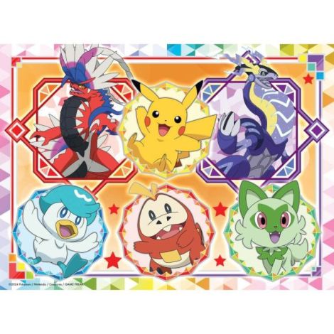 Puzzle Pokemon 100 Piese Ravensburger