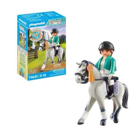 Playmobil Cal cu Figurina - Jucarie Creativa - imagine 2