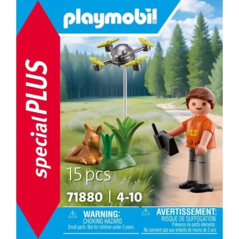 Playmobil Salvator cu Drona - Aventură Sigură - imagine 6