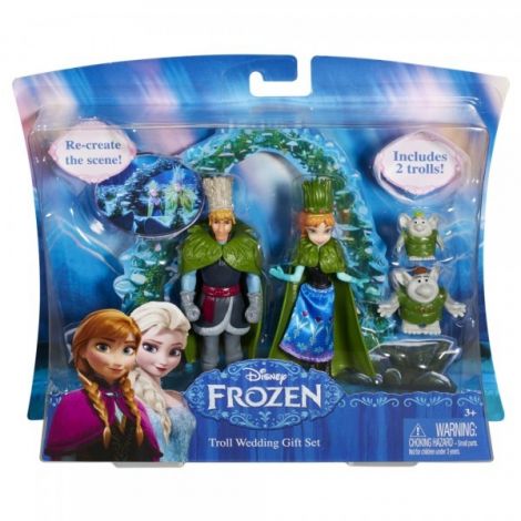 Set Nunta Anna si Kristoff Frozen Mattel - imagine 2
