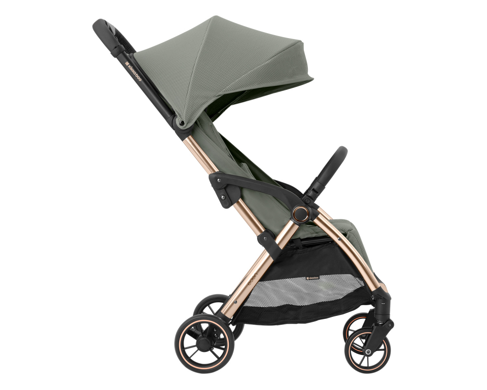 KikkaBoo Eden ArmyG Autofold, Cadru Aluminiu, 0-22kg - imagine 4