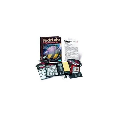 Kit Detectiv Amprente KidzLabs 4M - imagine 2